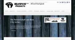 Desktop Screenshot of bearpaw-blog.de