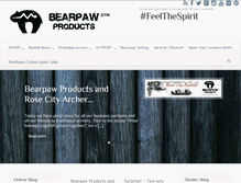 Tablet Screenshot of bearpaw-blog.com